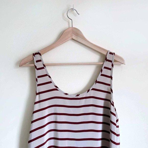 Club Monaco silk striped tank dress - size 2 - Picture 5 of 7
